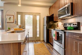 Stainless steel appliance package
